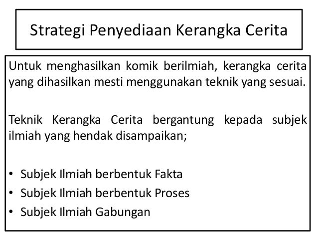 Komik sebagai alat pencetus sifat inkuiri di malaysia2 Komik sebagai alat pencetus sifat inkuiri di malaysia2