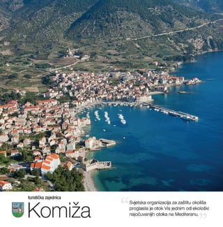 Komiza tourist office brochure