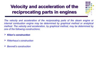 Velocity Engine Klien's Construction Method for Velocity and Acceleration in ...