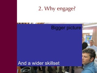 Engaging audiences in our research 