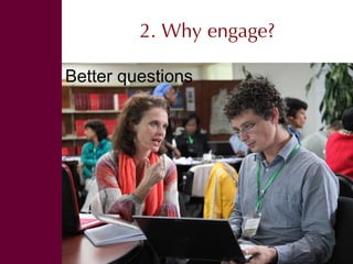 Engaging audiences in our research 