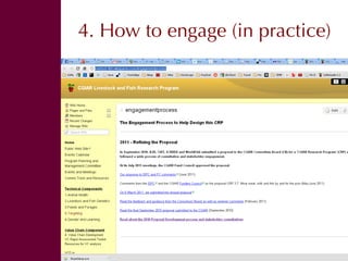 Engaging audiences in our research 