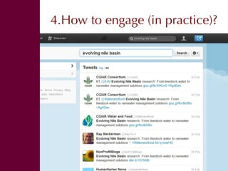 Engaging audiences in our research 