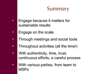 Engaging audiences in our research 