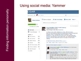 Finding and managing livestock research information 