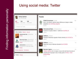Finding and managing livestock research information 
