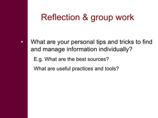 Finding and managing livestock research information 