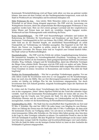 Kommunalprogramm Fdp Jena