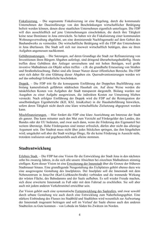 Kommunalprogramm Fdp Jena