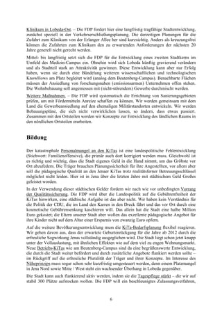 Kommunalprogramm Fdp Jena