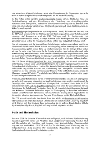 Kommunalprogramm Fdp Jena