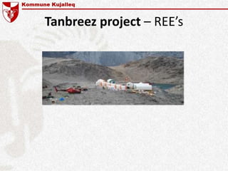 Tanbreez project – REE’s
 