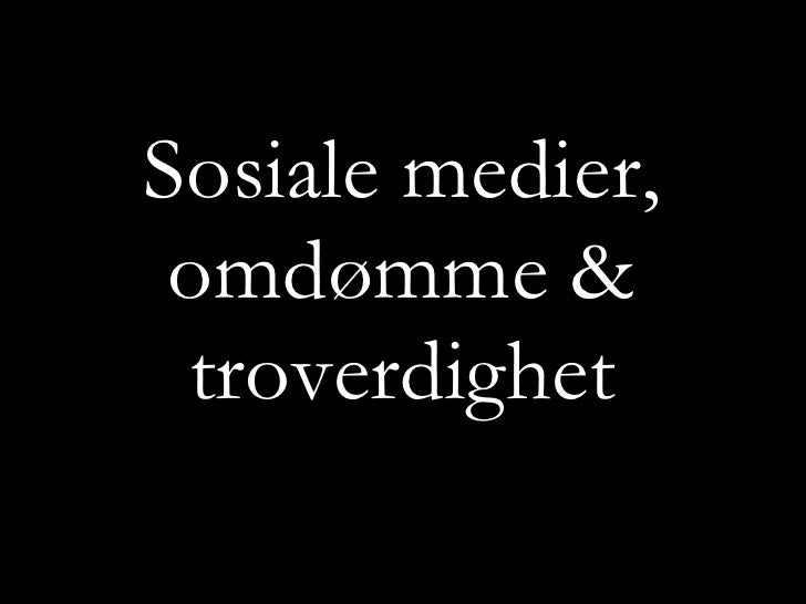 dating site omdømme