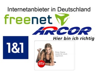 Internetanbieter in Deutschland 