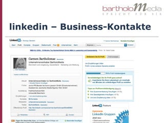 linkedin – Business-Kontakte
 