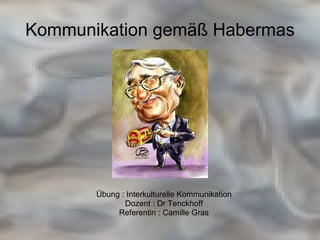 Kommunikation gemä ß Habermas ,[object Object],[object Object],[object Object]