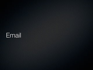 Email
 
