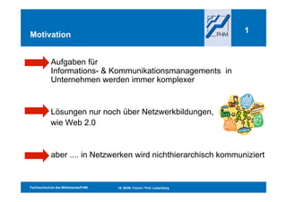 Kommunikationsmanagement Und Web2.0