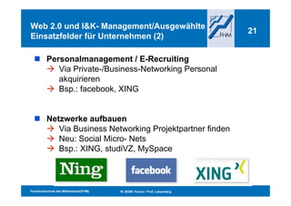 Kommunikationsmanagement Und Web2.0