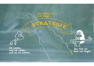 Was fehlt ist
                           eine kluge ...




                    s t r at e g i e




Wir wissen,                                                                                           Das Ziel ist
was wir wollen                                                                                        klar vor Augen
und wo wir stehen



                     Kontakter-Schule | © 2012 | Andreas Wiehrdt, München |  www.kontakterschule.de
 