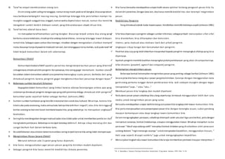 4) Taraf ke empat membicarakan orang lain. 
Di s ini orang sudah saling menanggapi, namun tetap masih pada ta raf dangkal, khususnya belum 
mau berbicara tentang di ri mas ing-mas ing. Contohnya tetangga ki ta pers i lahkan mampi r itu 
mungkin sungguh-sungguh mau singgah, namun waktu dipersi lakan masuk, namun dia memi l ih 
mengobrol sambi l berdi ri didepan rumah, yang dibicarakanpun obyek di luar ki ta . 
5) Taraf kel ima adalah basa-bas i . 
Ini merupakan ta raf komunikas i pal ing dangkal . Biasanya terjadi anta ra dua orang yang 
bertemu secara kebetulan, misalnya kita sedang duduk diteras, seorang tetangga lewat didepan 
rumah kita. Sebagai sopan santun kita menegur, misalkan dengan mengatakan s i lahkan mampi r, 
maka biasanya hanya dijawab terimakasih lain kali, dan tetanggapun terus berlalu. Jadi pada taraf ini 
tidak terjadi komunikas i dalam arti sebenarnya. 
Komunikas i Efekti f 
Komunikasi disebut efektif apabi la penerima menginterpre ta s ikan pesan yang diterima 
sebagaimana dimaksud oleh pengirim. Kenyataanya, kita sering gagal memahami . Sumber utama 
kesalahan dalam komunikasi adalah cara penerima menangkap suatu pesan, berbeda dari yang 
dimaksud pengi rim, karena pengi rim gagal mengkomu nikas ikan pesannya dengan tepat. 
A. Beberapa sumber kesalah fahaman 
Kegagalan dalam komunikas i yang timbul karena adanya kesenjangan anta ra apa yang 
sebenarnya dimaksud pengirim dengan apa yang oleh penerima diduga dimaksud oleh pengi rim, 
bersumber pada sejumlah faktor sebagai berikut. (Johnson,1981) 
 Sumber-sumber hambatan yang bersifat emosional dan sosial atau kultural. Mi salnya, karena ki ta 
tidak suka pada seseorang, maka semua kata-katnya kita ta fsi rkan negati f, atau ki ta ters inggung 
ketika seorang teman dari barat membelai kepala kita, yang sebetulnya itu merupakan ungkapan 
keakraban. 
 Sering kita mendengarkan dengan maksud sadar atau tidak sadar untuk memberikan penilaian dan 
menghakimi pembicara. Akibatnya ia menjadi bersikap defens i f. Artinya s ikap menutup di ri dan 
sangat berhati -hati dalam berkata -kata . 
 Kesalahfahaman atau distorsi dalam komunikasi sering terjadi karena kita saling tidak mempercayai . 
B. Mengi rimkan Pesan Secara Efekti f 
Menurut Johnson ada 3 syarat yang harus dipenuhi . 
 ki ta harus mengusahakan agar pesan-pesan yang ki ta ki rimkan mudah dipahami . 
 Sebagai pengi rim ki ta harus memi l iki kredibi l i ta s dimata penerima. 
 Ki ta harus berusaha mendapatkan umpan balik secara optimal tentang pengaruh pesan ki ta itu 
dalam diri penerima. Dengan kata lain, kita harus memilki kredibi l i ta s dan terampi l megi rimkan 
pesan. 
a. Kredibi l i ta s Pengi rim 
Yang dimaksud adalah kadar kepercayaan. Kredibilitas memiliki beberapa aspek (Johnson 1981) 
: 
 Si fat bisa dipercaya si pengirim sebagai sumber informasi, sebagai pribadi menunjukan s i fat-s i fat 
bi sa diandalkan, bi sa diharapkan dan kons i s ten. 
 Intens i , yaitu maksud atau motivas i baik dari pihak pengi rim. 
 Ungkapan s ikap hangat dan bersahabat dari pengi rim. 
 Predikat atau cap yang telah diberikan masyarakat kepada pengirim menyangkut sifatnya yang bi sa 
dipercaya. 
 Apakah pengirim memiliki keahlian menyangkut pokok pembicaraan yang akan di sampaikannya. 
 Si fat dinami s (proakti f, agres i f dan empatik) pengi rim. 
b. Ketrampi lan mengi rimkan pesan. 
Beberapa bentuk ketrampilan mengirimkan pesan yang penting sebagai berikut (Johnson 1981) 
 Secara jelas kita harus meng-aku-I pesan yang kita kirimkan. Caranya dengan menggunakan kata 
ganti orang pertama tunggal dalam pembicaraan ki ta . Jadi sedapat mungkin dengan tegas 
me nya ta ka n”s a ya …” a ta u “a ku…” 
 Membuat pesan ki ta lengkap dan mudah dipahami . 
 Redudansi pesan-pesan sebaiknya kita ulang seperlunya, termasuk menggunakan lebih dari satu 
media untuk mengi rimkan pesan yang sama. 
 Berusaha mendapatkan umpan balik tentang cara pesan kita tangkap oleh lawan komunikas i ki ta . 
 Ki ta perlu menyesuaikan cara penyampaian pesan ki ta dengan kerangka acuan, sudut pandang 
maupun kemampuan atau daya tangkap lawan komunikas i ki ta . 
 Dalam mengungkapkan perasaan, sebaiknya ditempuh salah satu dari tiga cara berikut, yaitu dengan 
menyebut namanya, bentuk tindakannya, ataupun menggunakan kiasan. Mi salnya menyebut nama 
pe ra saan “ Ma af saya sedang s edih” menyebut bentuk tindakan ya ng di s e ba bka n ol e h pe ra s a a n 
s e dang dialami. ”Ingin menangis rasanya “ untuk menyatakan kesediha n, me ngguna ka n ki a s a n, “ 
Ha ti s a ya s e pe rti di s a ya t s embi l u” juga untuk me ngungka pka n ke pe di ha n. 
 Menunjukan tingkah laku lawan komunikasi kita tanpa memberikan penilaian maupun interpretasi .6 
6 Dr. A. Supratiknya, Tinjauan Psikologis Komunikasi Antarpribadi, (Yogyakarta : kanisius, 1995). Hlm. 31-36. 

