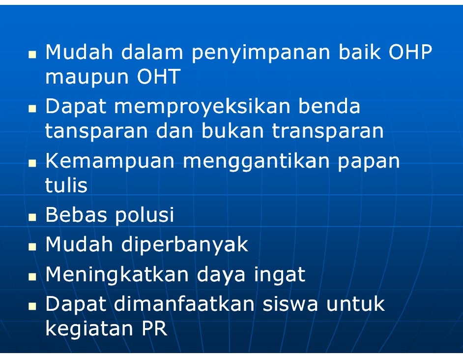 Komp Dan Media Pembelajaran Ohp Oht