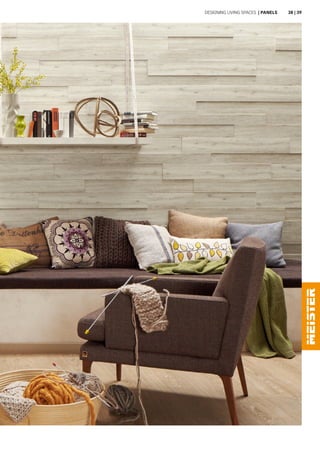Designing living spaces  | panels 38 | 39
 
