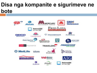 Disa nga kompanite e sigurimeve ne
bote
 
