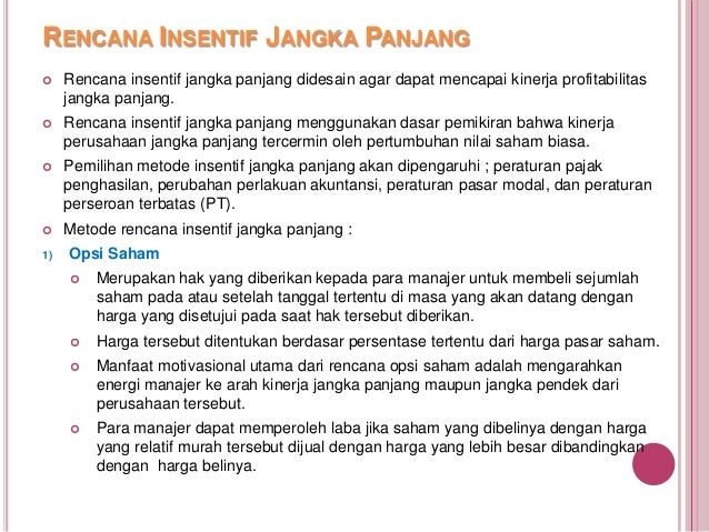 Penyelesaian kas opsi saham