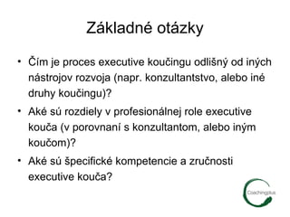Kompetencie executive kouča_Vlado Hambálek 