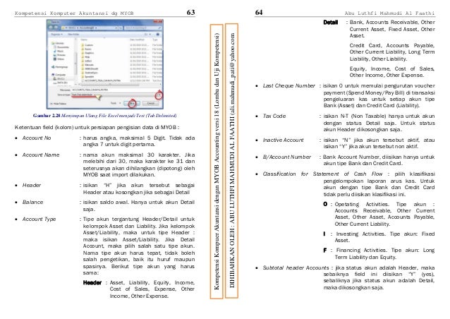 Buku Myob V 18