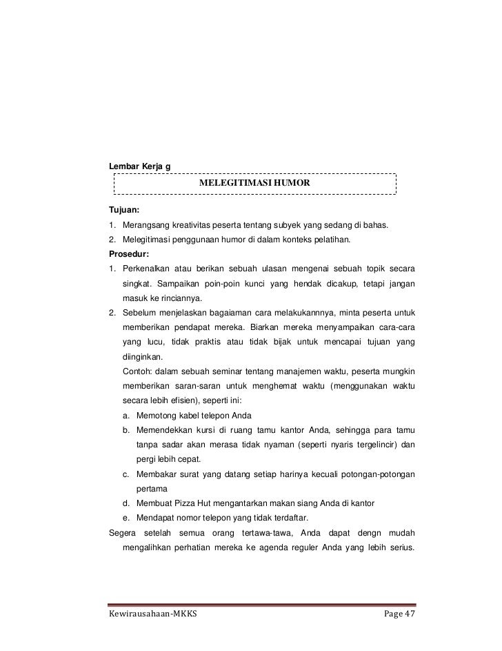 Kompetensi Kewirausahaan Kepala Sekolah