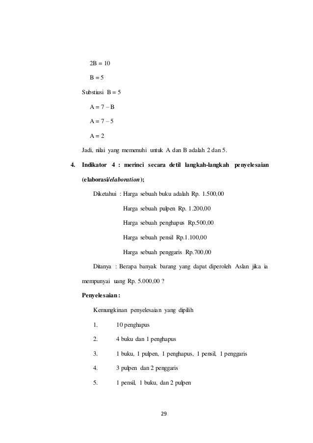 Soal Kompetensi Matematika