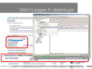 Glöm 3 dagars IT utbildningar   .
 