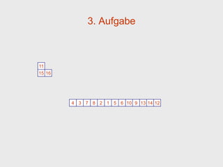 3. Aufgabe



11
15 16




        4 3 7 8 2 1 5 6 10 9 13 14 12
 
