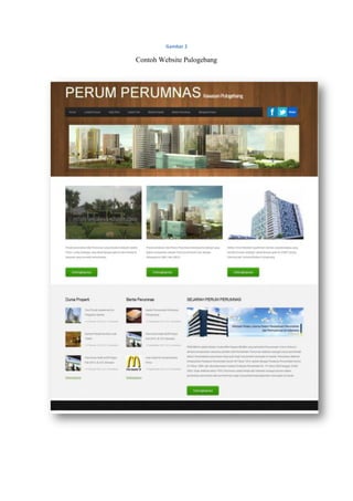 Gambar 2

Contoh Website Pulogebang
 