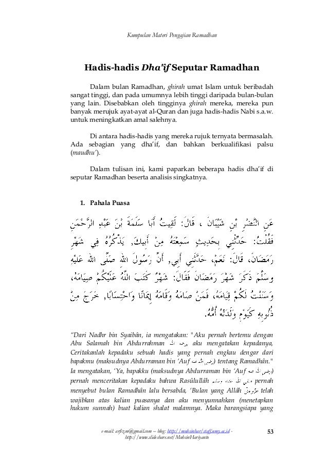 Teks pidato agama islam tentang puasa