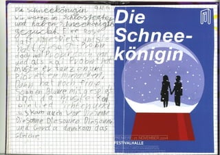 Die Schneekönigin - Tagebuch