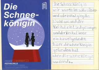 Die Schneekönigin - Tagebuch