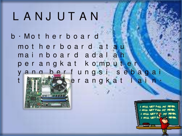 Komponen dasar komputer Komponen dasar komputer