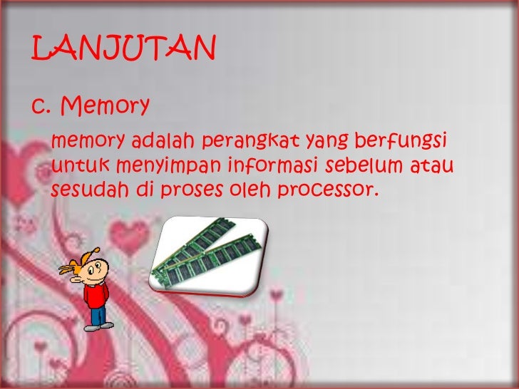 Komponen dasar komputer Komponen dasar komputer