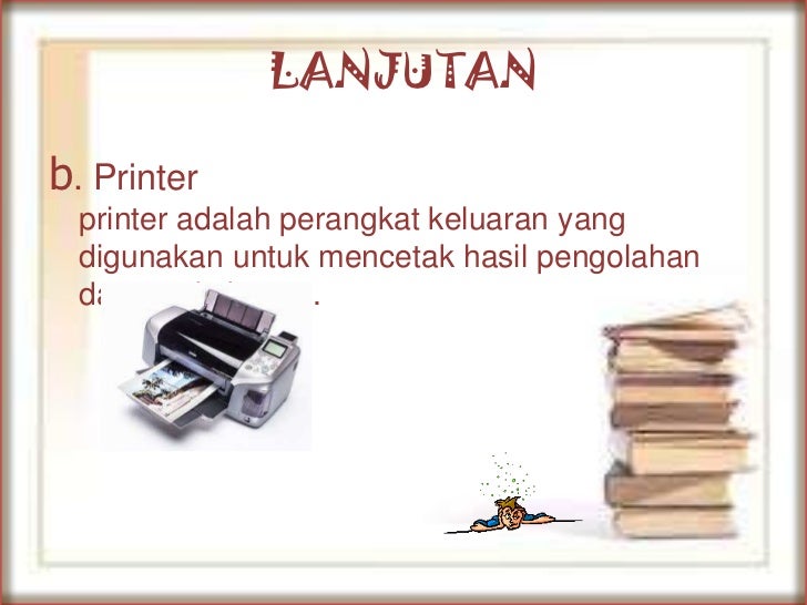 Komponen dasar komputer Komponen dasar komputer