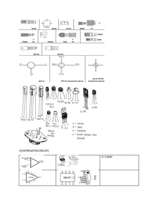 IC(INTREGATED CIRCUIT) 
IC 3 KAKI 
 