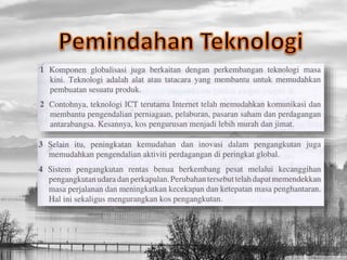 Komponen globalisasi ekonomi