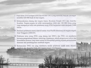 Komponen globalisasi ekonomi