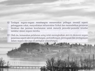 Komponen globalisasi ekonomi