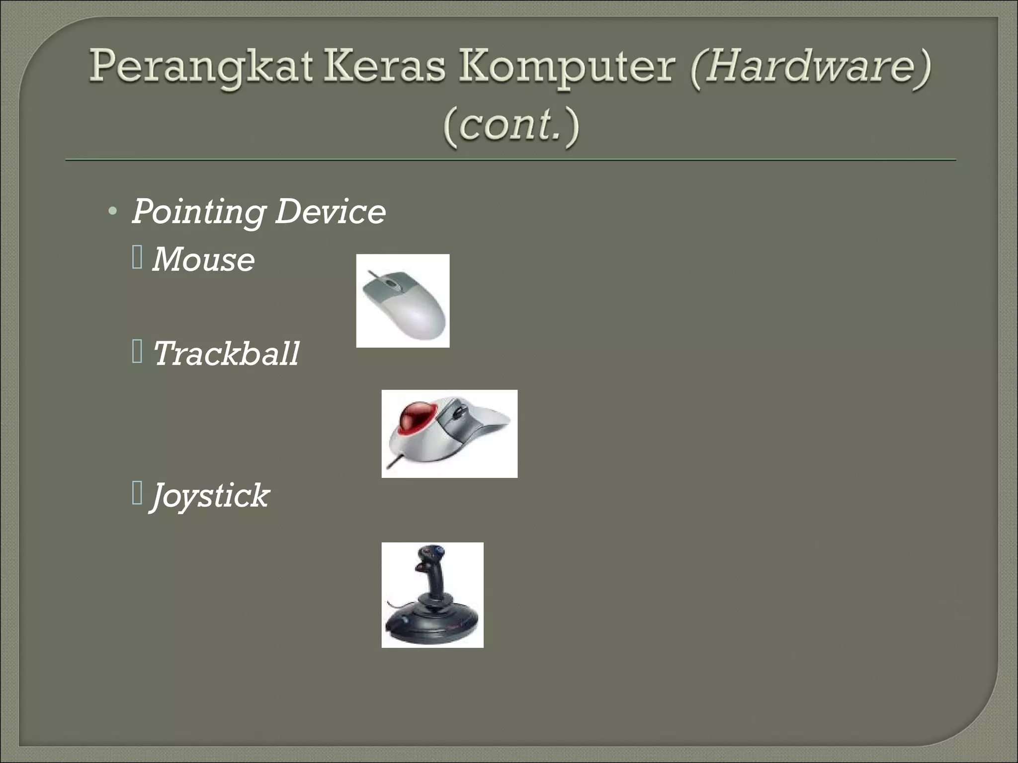 Komponen hardware dan software | PPT