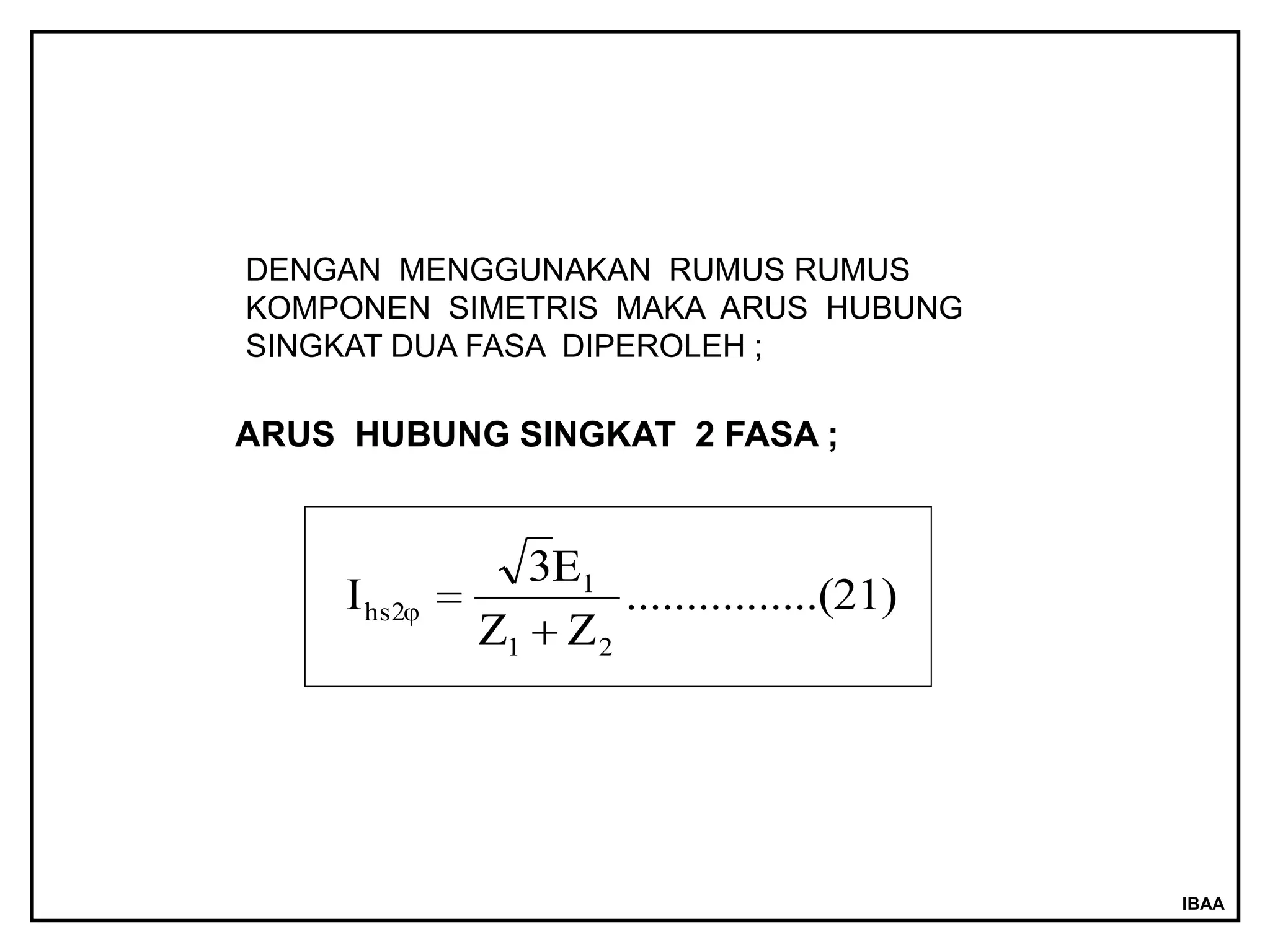 Komponen Simetris- analisa sistem tenaga | PPT