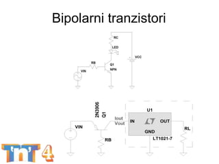 Bipolarni tranzistori
BEST week - Komponente za POČETNIKE 23
 