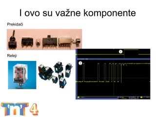 I ovo su važne komponente
BEST week - Komponente za POČETNIKE 27
Prekidači
Releji
 